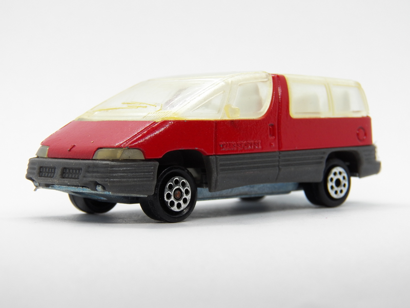 Illustration for article titled What's in the box? Car #23 Majorette Pontiac Trans Sport SE